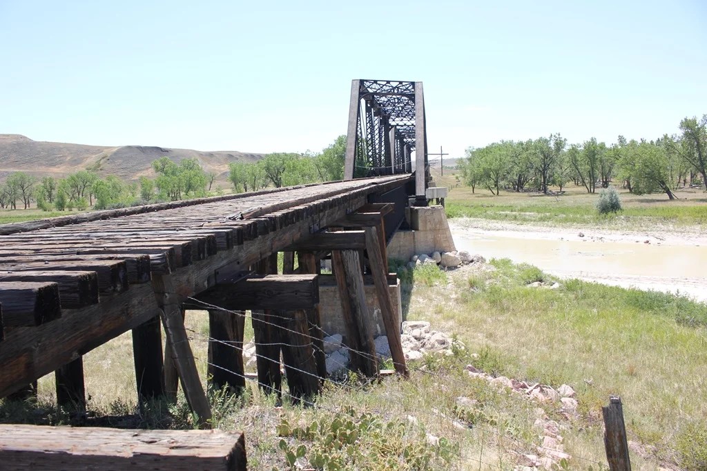 Abandoned Cheyenne River Bridge